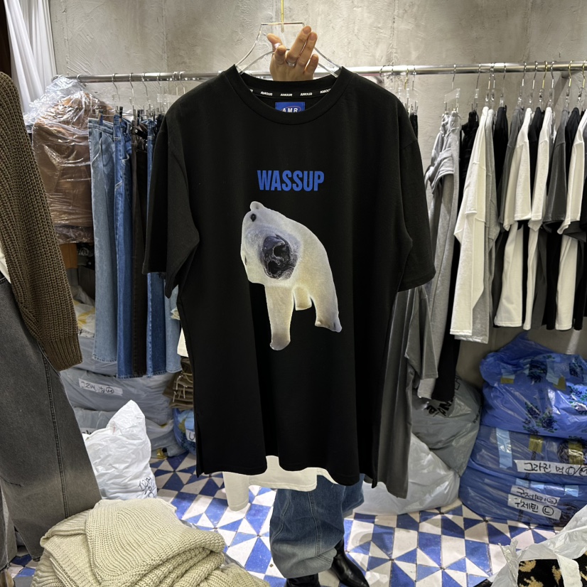 AMOUR韓國代購㊣女士新款真品休閑人氣熱賣時尚26春夏T恤春款AMOURT恤圖色3