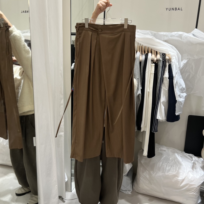 YUNBAL韓國代購㊣女士新品熱賣時尚真品職業休閑推薦休閑褲YUNBAL休閑褲圖色1