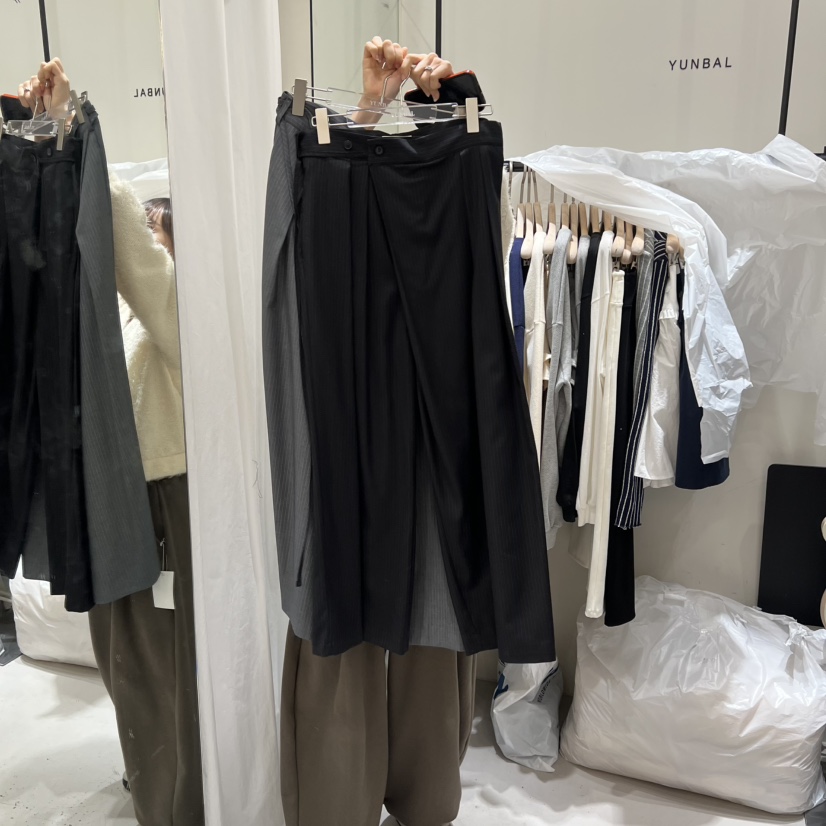 YUNBAL韓國代購㊣女士新品熱賣時尚真品職業休閑推薦休閑褲YUNBAL休閑褲圖色3