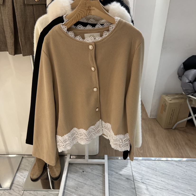 ABLESTUDIO東大門實拍女士新品熱賣推薦時尚休閑針織衫春款ABLESTUDIO針織衫圖色2