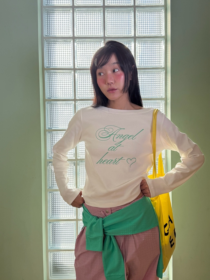 MORE THAN-P東大門代購女士新品職業25秋冬長袖T恤春款MORE THAN長袖T恤