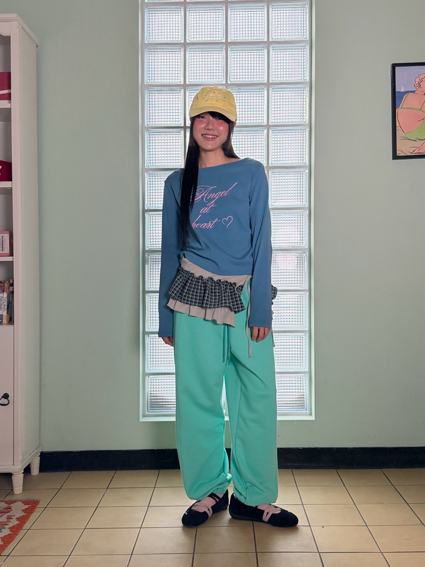 MORE THAN-P東大門代購女士新品職業25秋冬長袖T恤春款MORE THAN長袖T恤