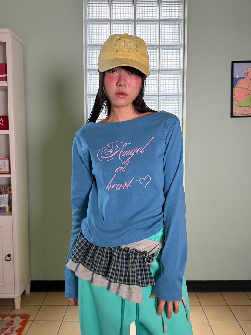 MORE THAN-P東大門代購女士新品職業25秋冬長袖T恤春款MORE THAN長袖T恤