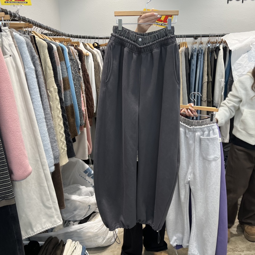 ALMOND PEPE韓國代購女裝新品時尚休閑推薦人氣職業休閑褲ALMOND PEPE休閑褲圖色1