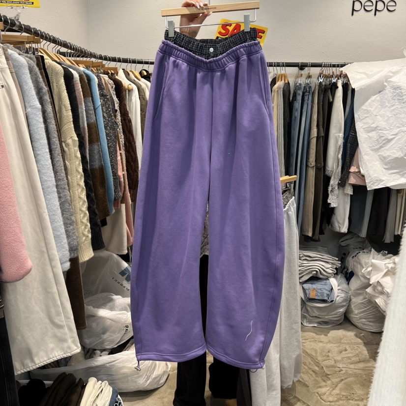 ALMOND PEPE韓國代購女裝新品時尚休閑推薦人氣職業休閑褲ALMOND PEPE休閑褲圖色2