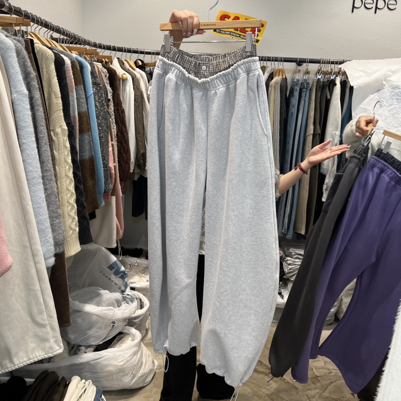 ALMOND PEPE韓國代購女裝新品時尚休閑推薦人氣職業休閑褲ALMOND PEPE休閑褲圖色3