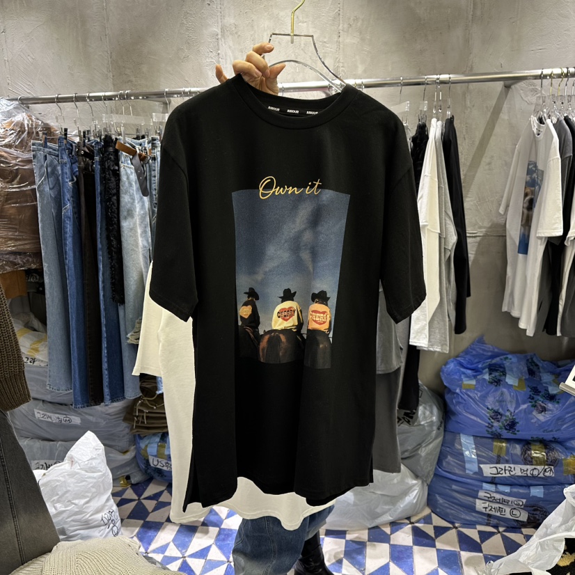 AMOUR韓國直郵女裝新款時尚職業25秋冬人氣熱賣推薦T恤春款AMOURT恤圖色2