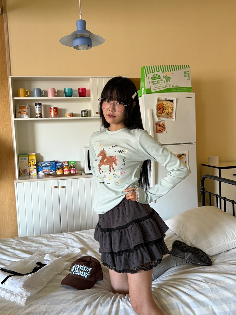 MORE THAN-P東大門實拍女裝新款職業熱賣時尚推薦短裙春款MORE THAN短裙