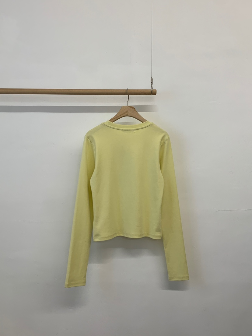 MORE THAN-P韓國直郵女士新款25秋冬時尚人氣長袖T恤春款MORE THAN長袖T恤