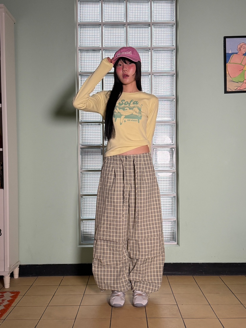 MORE THAN-P韓國直郵女士新款25秋冬時尚人氣長袖T恤春款MORE THAN長袖T恤