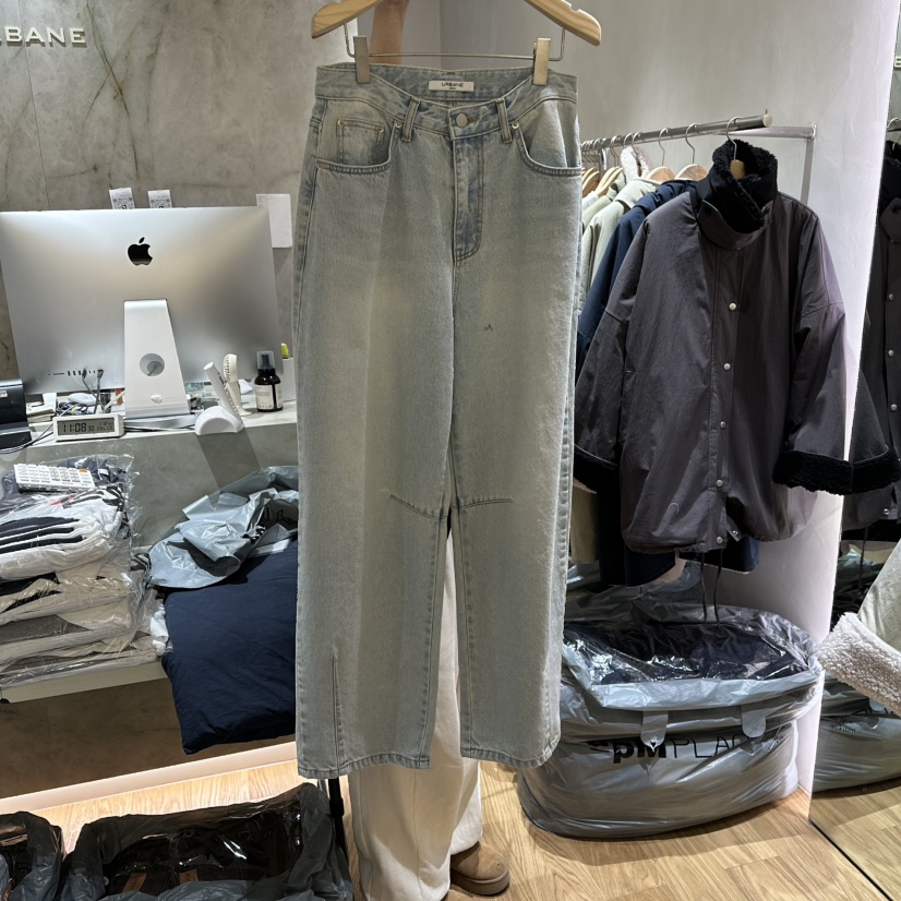 URBANE-P東大門直郵女裝新款休閑熱賣推薦時尚牛仔褲春款URBANE-P牛仔褲圖色1