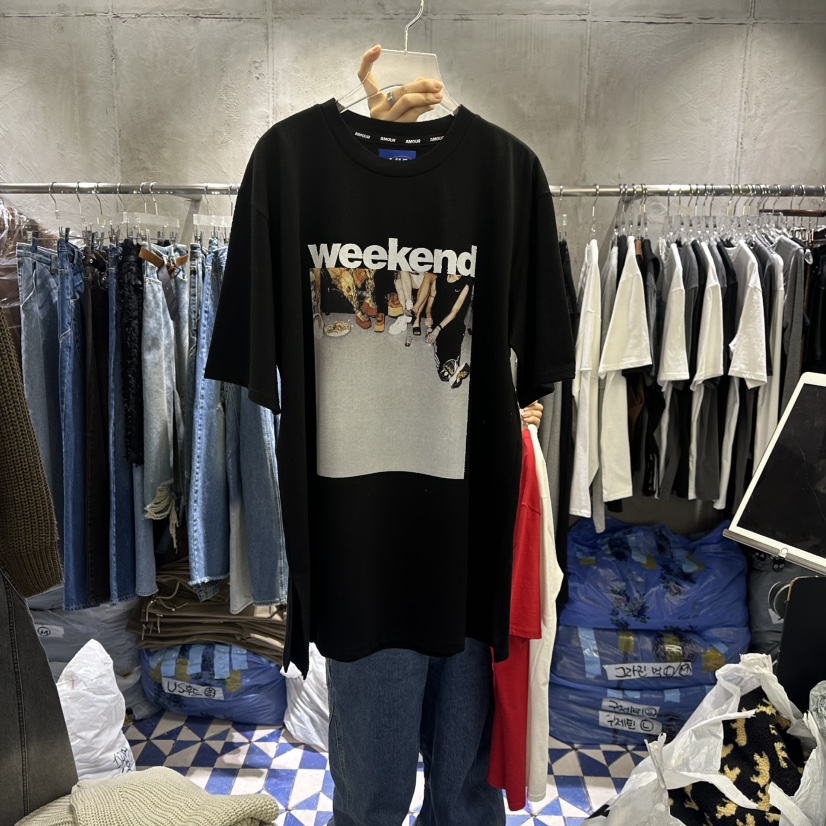 AMOUR韓國代購女裝新款休閑人氣推薦熱賣25秋冬時尚T恤春款AMOURT恤圖色3