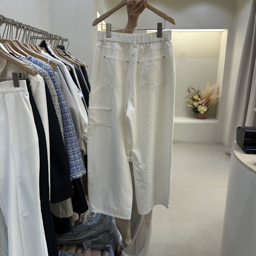 MATIERE東大門實拍女裝新品25秋冬休閑熱賣職業休閑褲春款MATIERE休閑褲