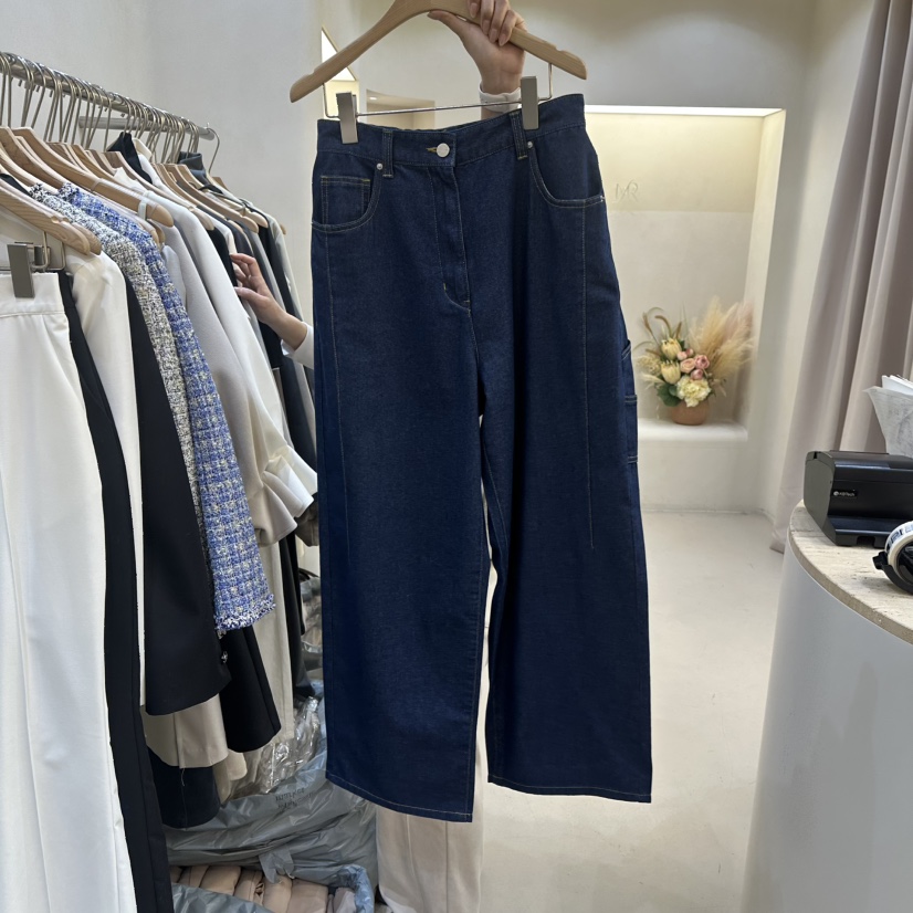 MATIERE東大門實拍女裝新品25秋冬休閑熱賣職業休閑褲春款MATIERE休閑褲圖色2