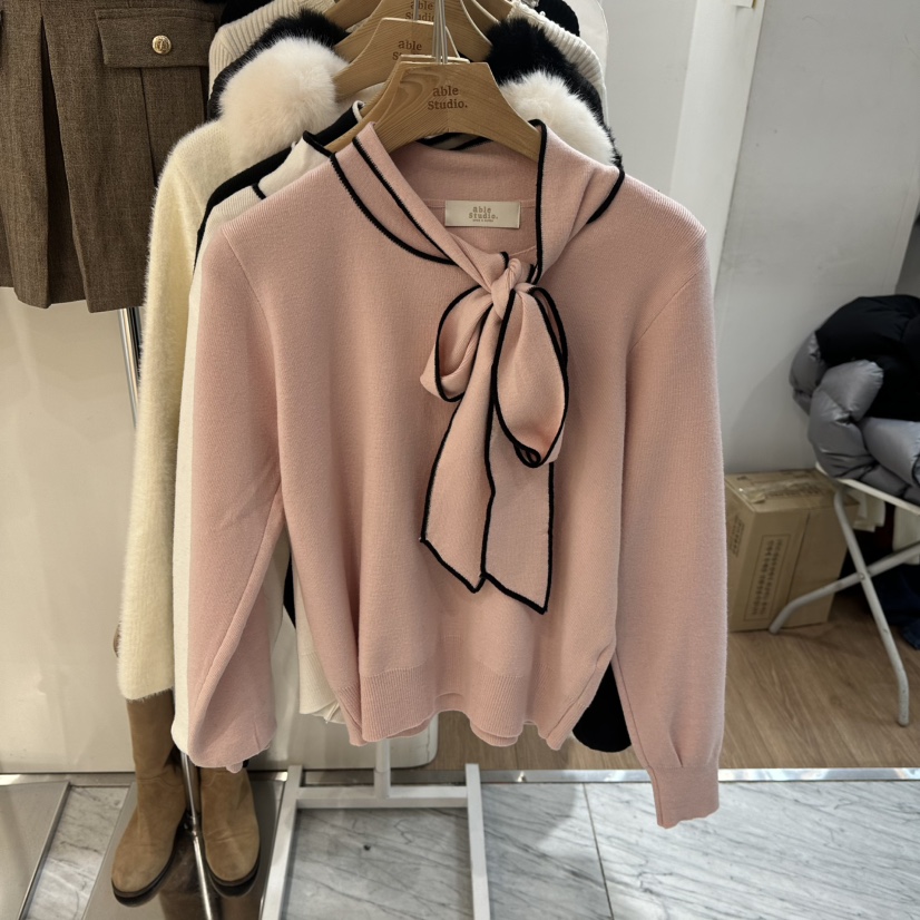 ABLESTUDIO東大門代購女裝新品休閑時尚推薦熱賣針織衫春款ABLESTUDIO針織衫圖色2