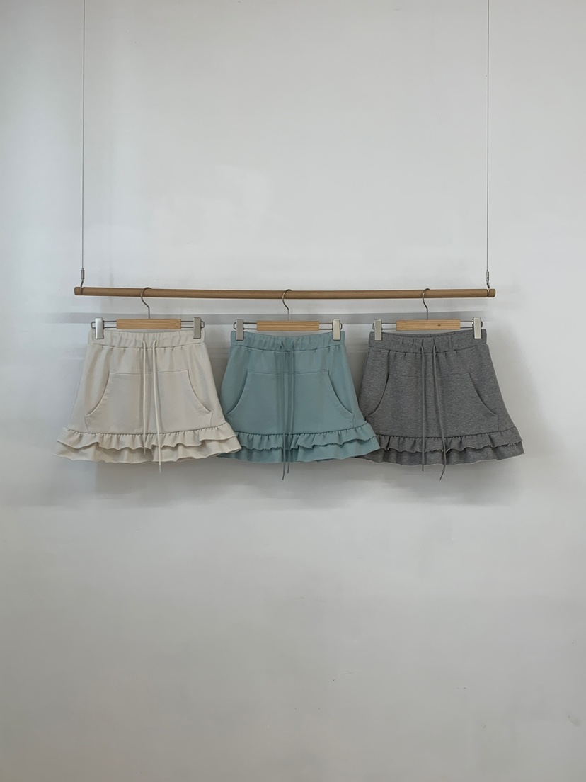 MORE THAN-P東大門直郵女裝新款人氣25秋冬短裙口袋春款MORE THAN短裙