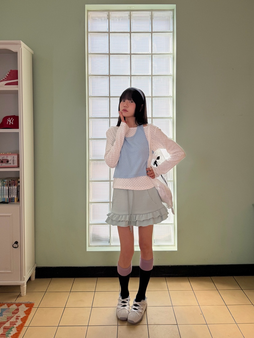 MORE THAN-P東大門直郵女裝新款人氣25秋冬短裙口袋春款MORE THAN短裙