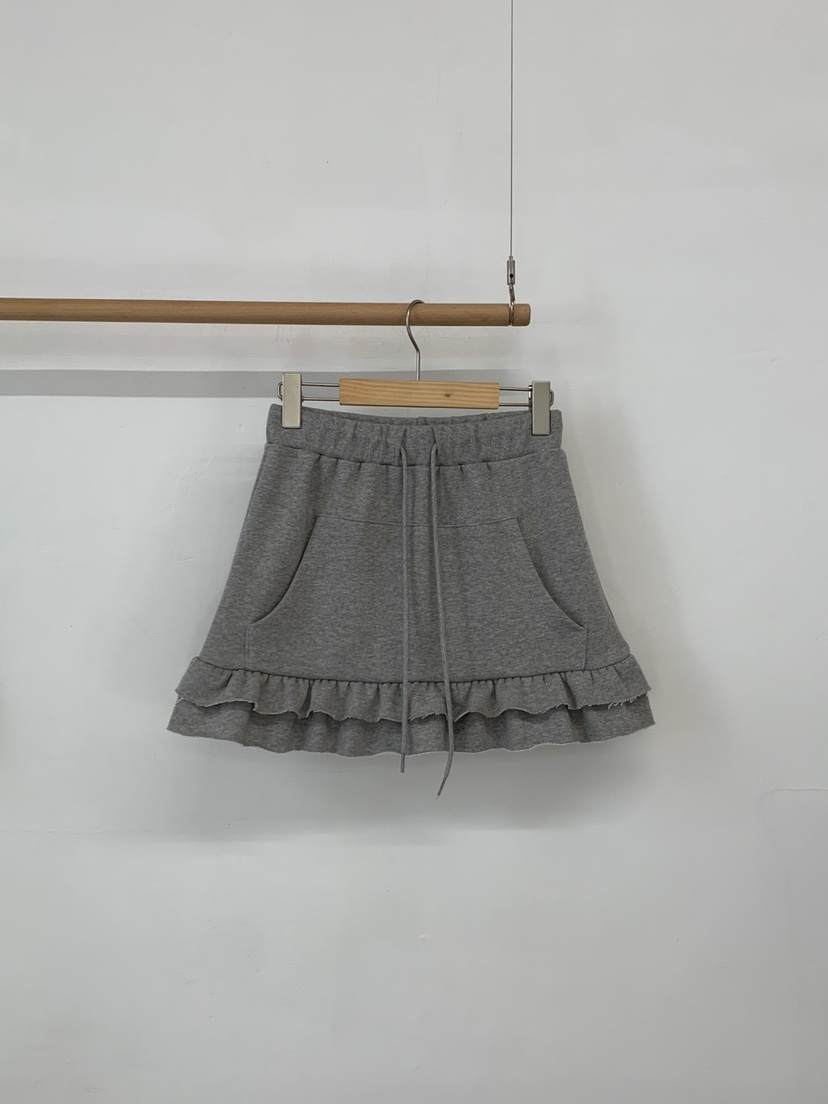 MORE THAN-P東大門直郵女裝新款人氣25秋冬短裙口袋春款MORE THAN短裙圖色3