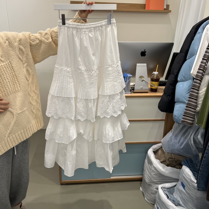 ARE韓國直郵女裝新款休閑職業推薦25秋冬時尚人氣熱賣長裙ARE YOU/ARE長裙