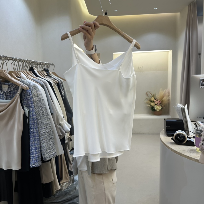 MATIERE韓國直郵女裝新款職業休閑人氣推薦25秋冬吊帶背心春款MATIERE吊帶/背心