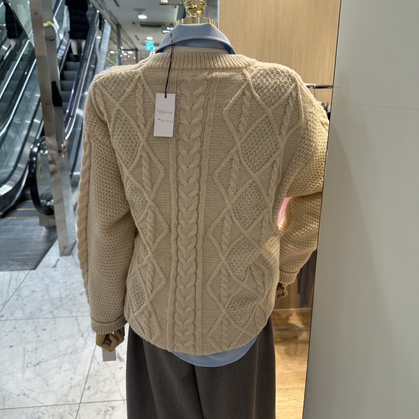 ZIPPER東大門實拍女士新款職業休閑毛衣不含內搭春款寬松ZIPPER毛衣