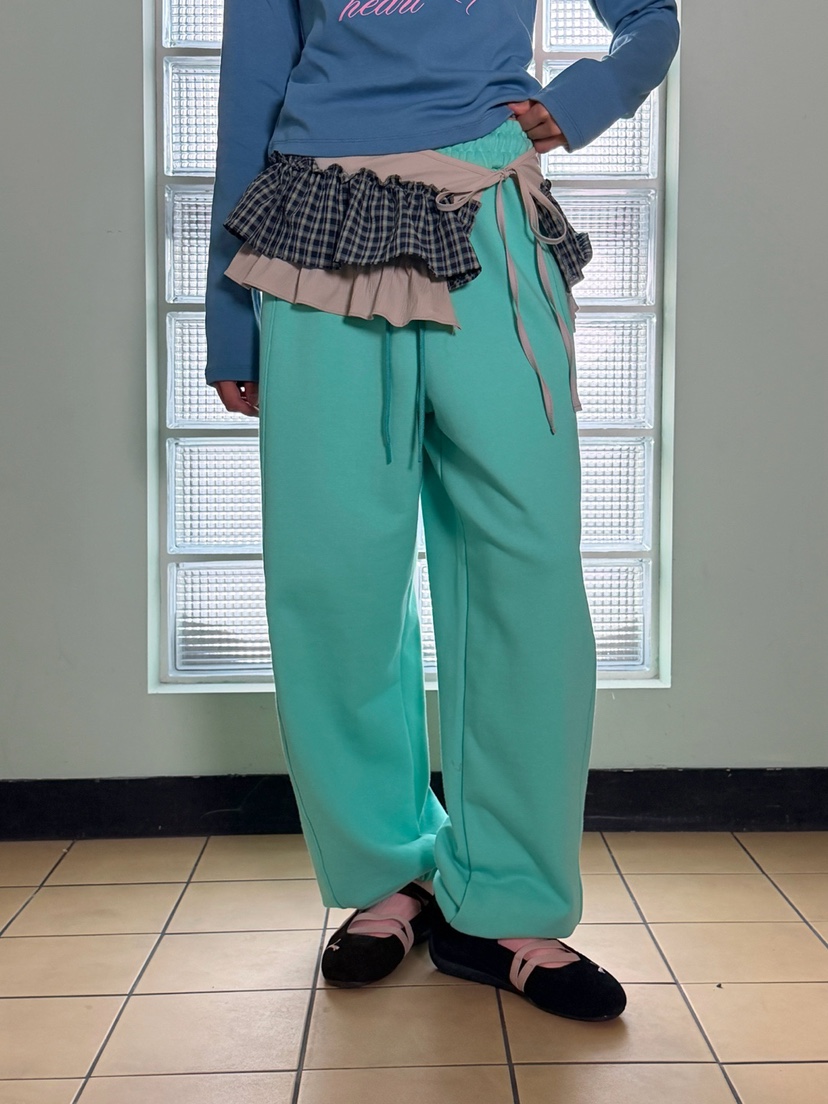 MORE THAN-P東大門實拍女裝新品職業人氣25秋冬休閑褲春款MORE THAN休閑褲