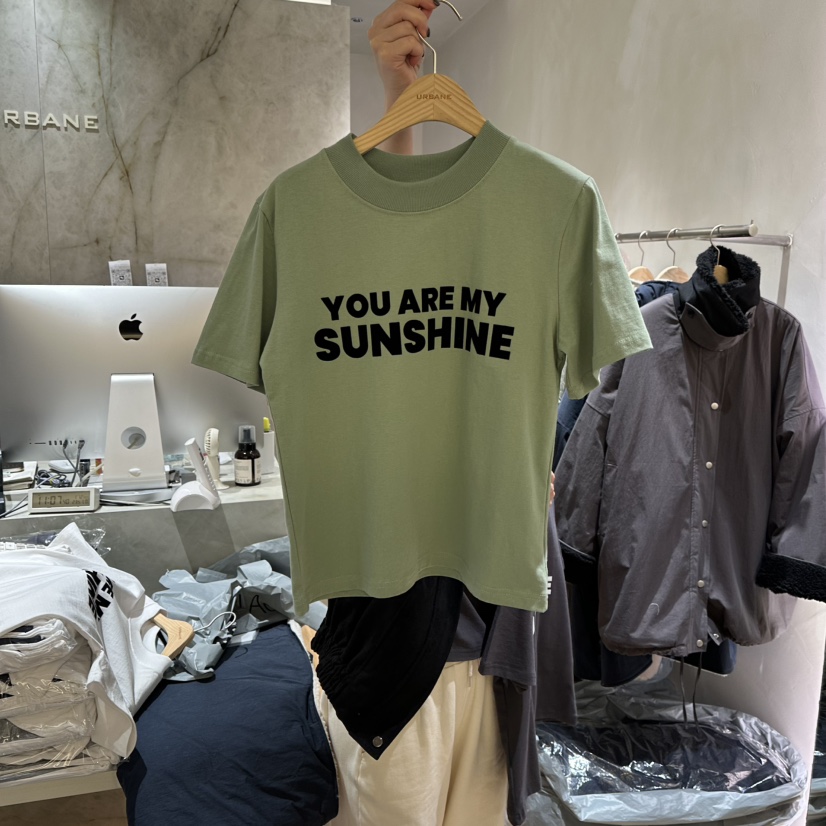 URBANE-P東大門實拍女士新品人氣推薦熱賣休閑職業T恤春款URBANE-PT恤圖色2