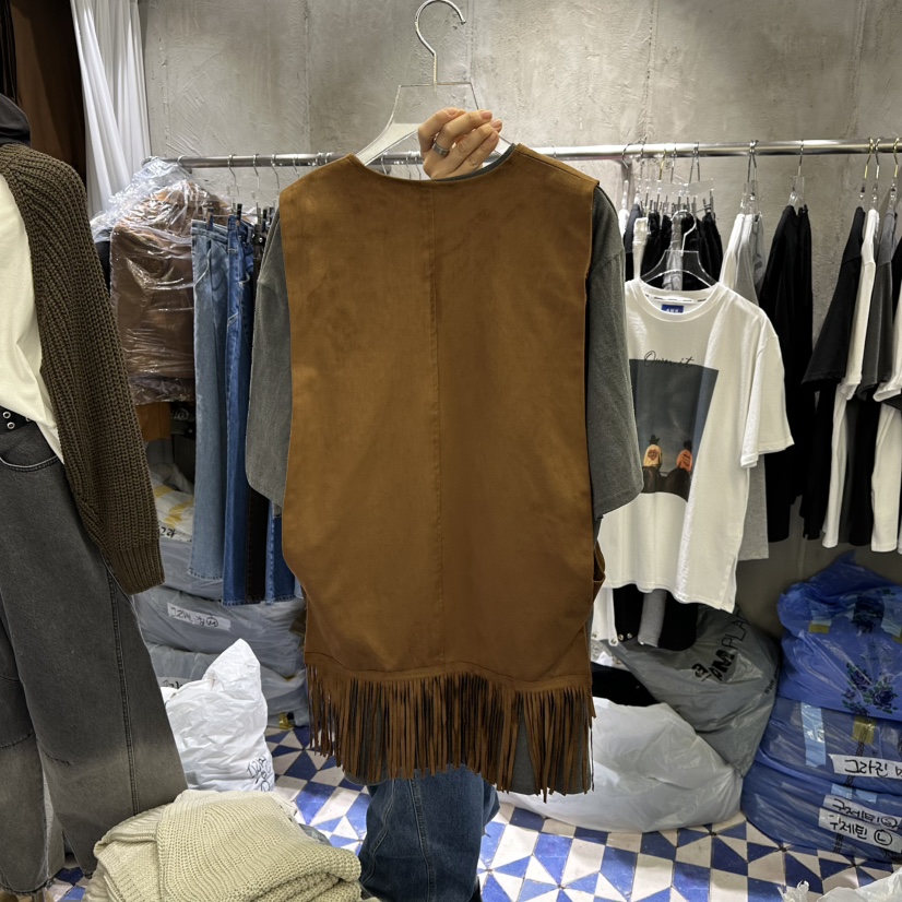 AMOUR東大門代購女士新款熱賣職業25秋冬馬甲不含內搭春款絨AMOUR馬甲