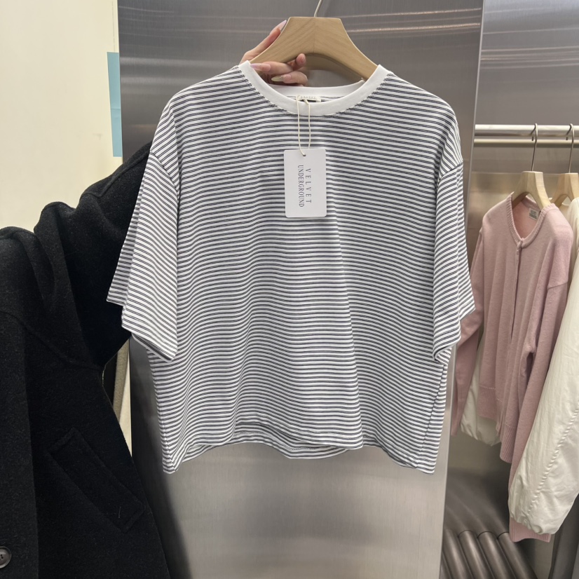 VELVET UNDERGROUND東大門直郵女裝新品人氣推薦熱賣T恤VELVET UNDERGROUNDT恤圖色2