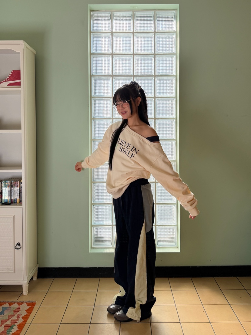 MORE THAN-P東大門代購女裝新款人氣25秋冬推薦休閑褲春款MORE THAN休閑褲