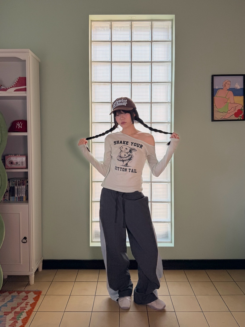 MORE THAN-P東大門代購女裝新款人氣25秋冬推薦休閑褲春款MORE THAN休閑褲