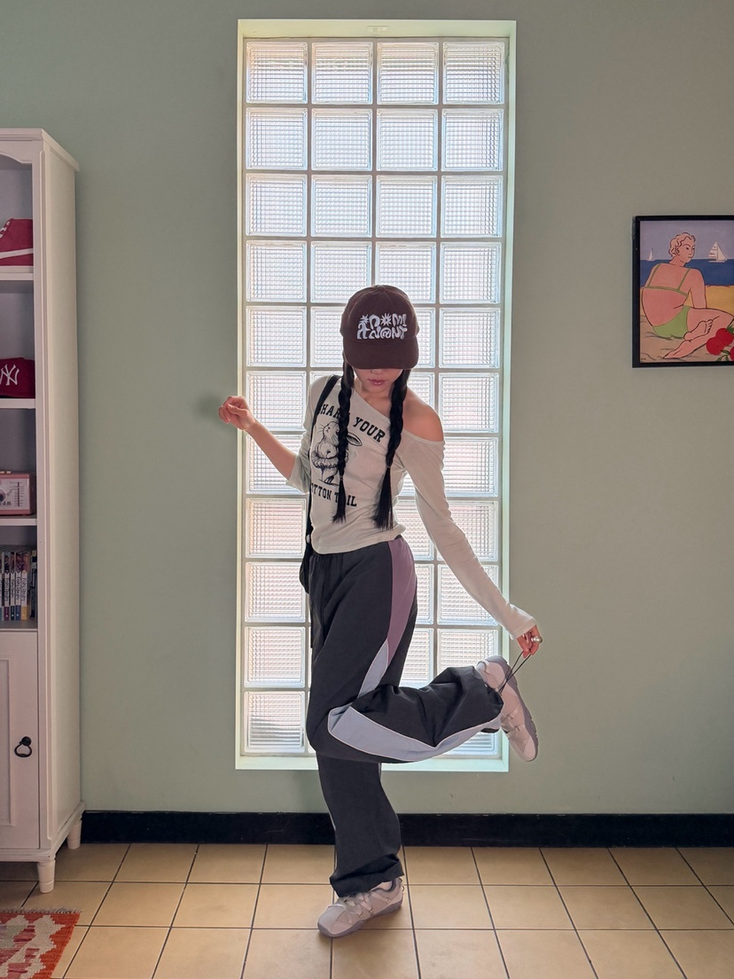 MORE THAN-P東大門代購女裝新款人氣25秋冬推薦休閑褲春款MORE THAN休閑褲