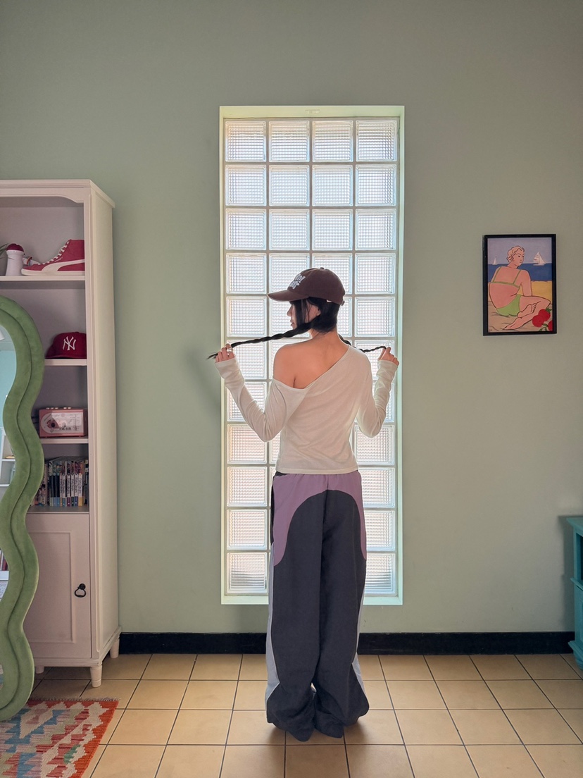 MORE THAN-P東大門代購女裝新款人氣25秋冬推薦休閑褲春款MORE THAN休閑褲