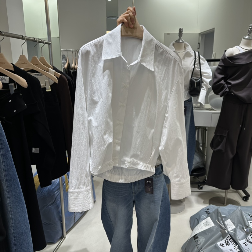 RENDER東大門代購女裝新款推薦人氣職業休閑襯衫蕾絲衫春款RENDER襯衫/蕾絲衫圖色1