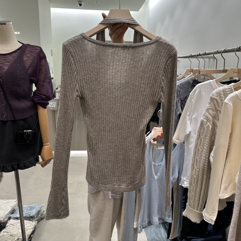 PART3東大門直郵女士新款職業休閑人氣推薦針織衫假兩件春款Part.3針織衫