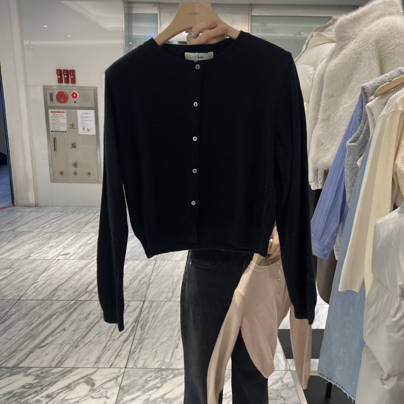 OURIN/THIS IS韓國直郵女士新款25秋冬熱賣職業推薦針織衫OURIN/THIS IS針織衫圖色3