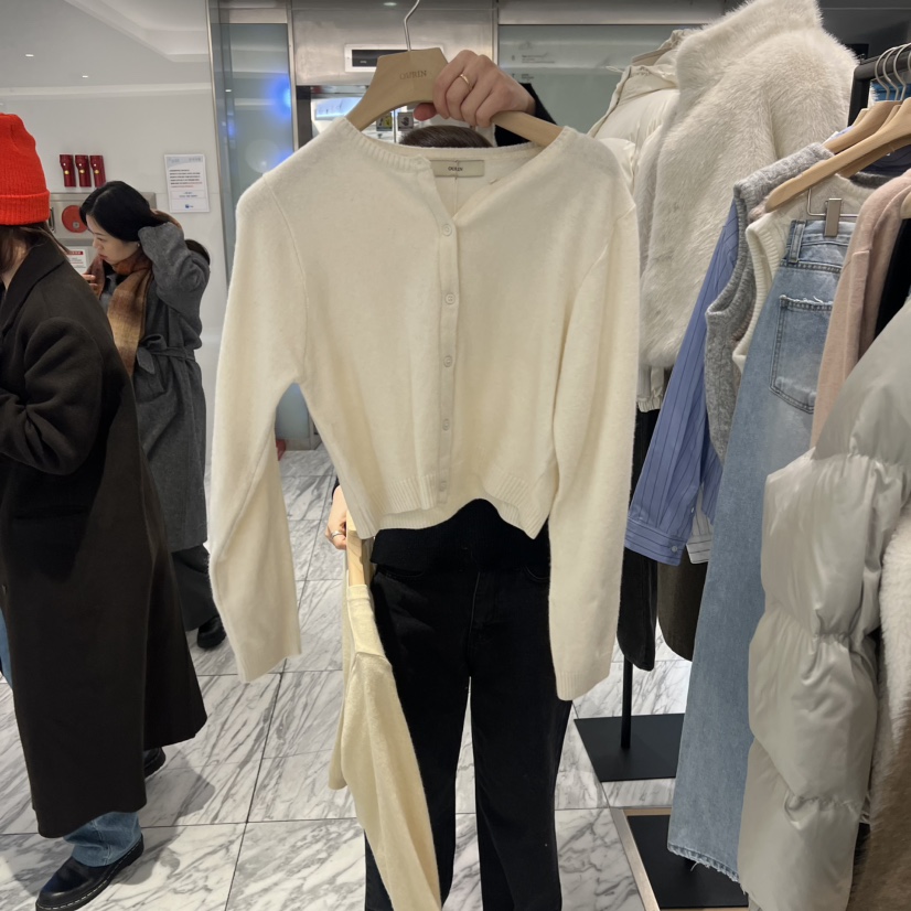 OURIN/THIS IS韓國直郵女士新款25秋冬熱賣職業推薦針織衫OURIN/THIS IS針織衫圖色4