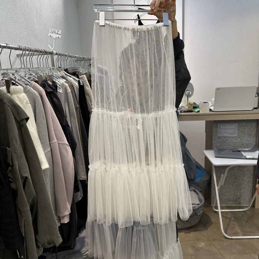 PLOVER東大門直郵女士新品時尚職業熱賣25秋冬休閑長裙春款PLO_VER長裙圖色1