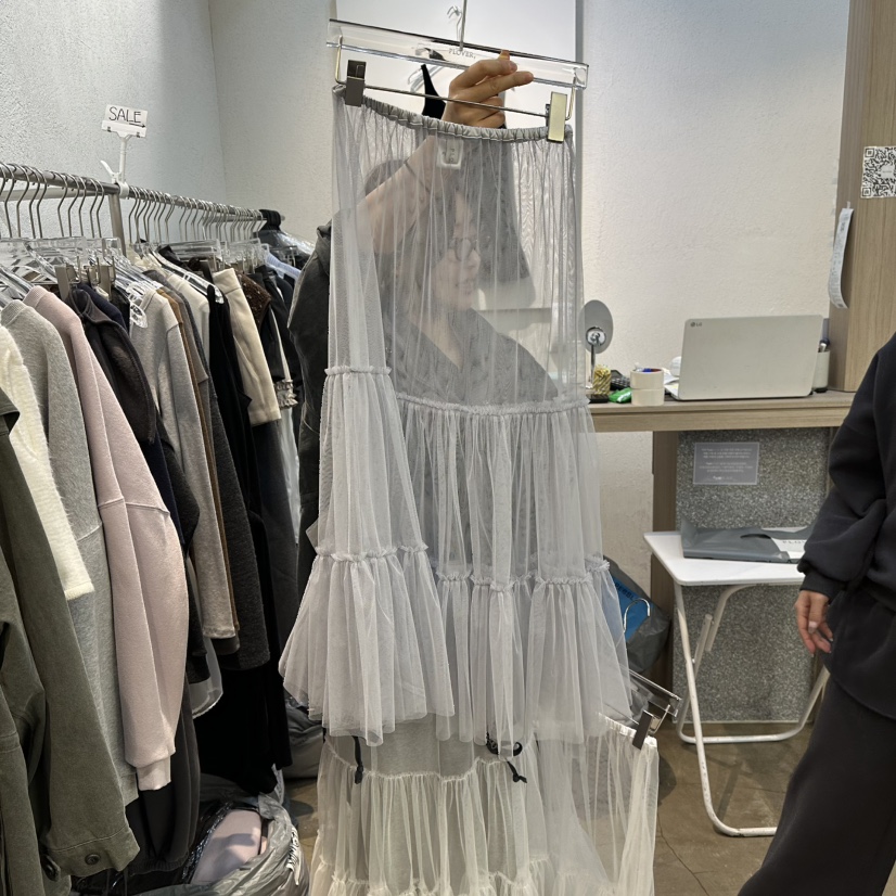 PLOVER東大門直郵女士新品時尚職業熱賣25秋冬休閑長裙春款PLO_VER長裙圖色2