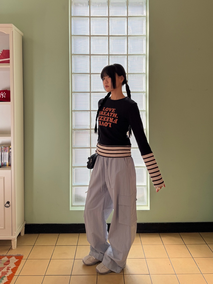 MORE THAN-P東大門實拍女士新品推薦25秋冬熱賣休閑褲春款MORE THAN休閑褲