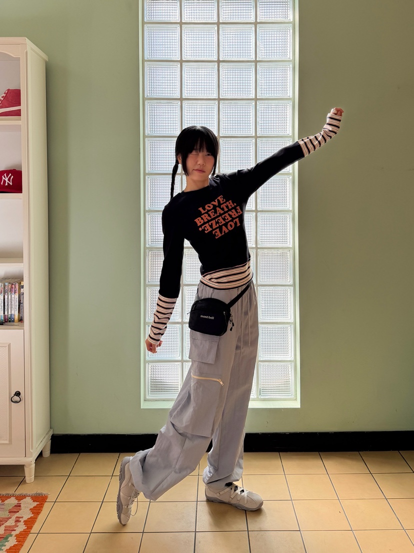 MORE THAN-P東大門實拍女裝新品推薦25秋冬長袖T恤春款MORE THAN長袖T恤