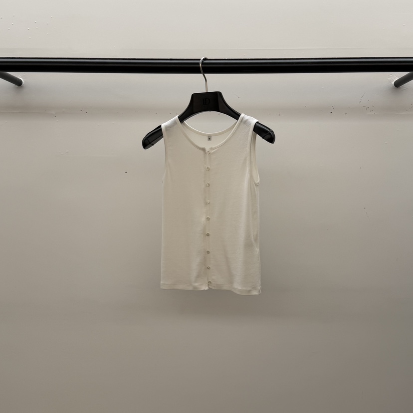 ID韓國直郵女士新品推薦時尚25秋冬職業吊帶背心春款紐扣ID吊帶/背心圖色1