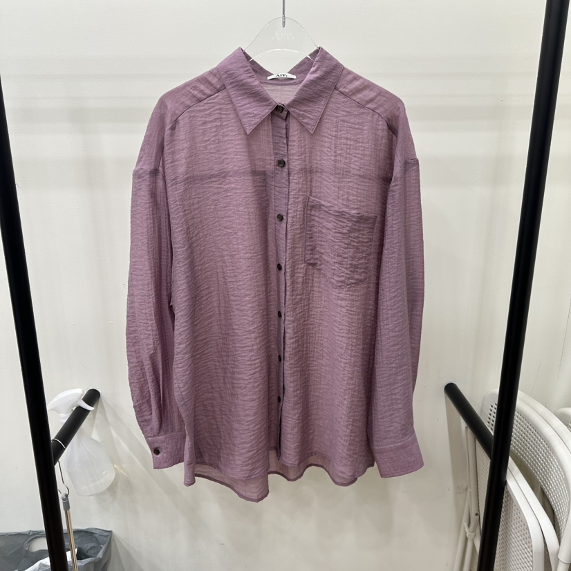 ARR東大門直郵女裝新款25秋冬推薦時尚休閑襯衫蕾絲衫春款ARR襯衫/蕾絲衫圖色1