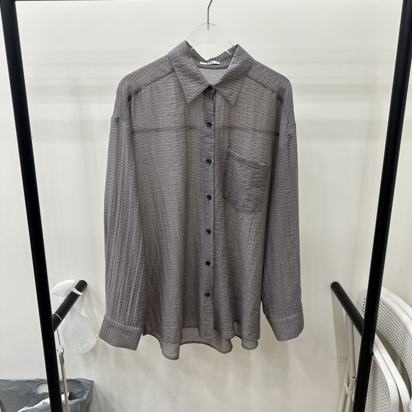 ARR東大門直郵女裝新款25秋冬推薦時尚休閑襯衫蕾絲衫春款ARR襯衫/蕾絲衫圖色2