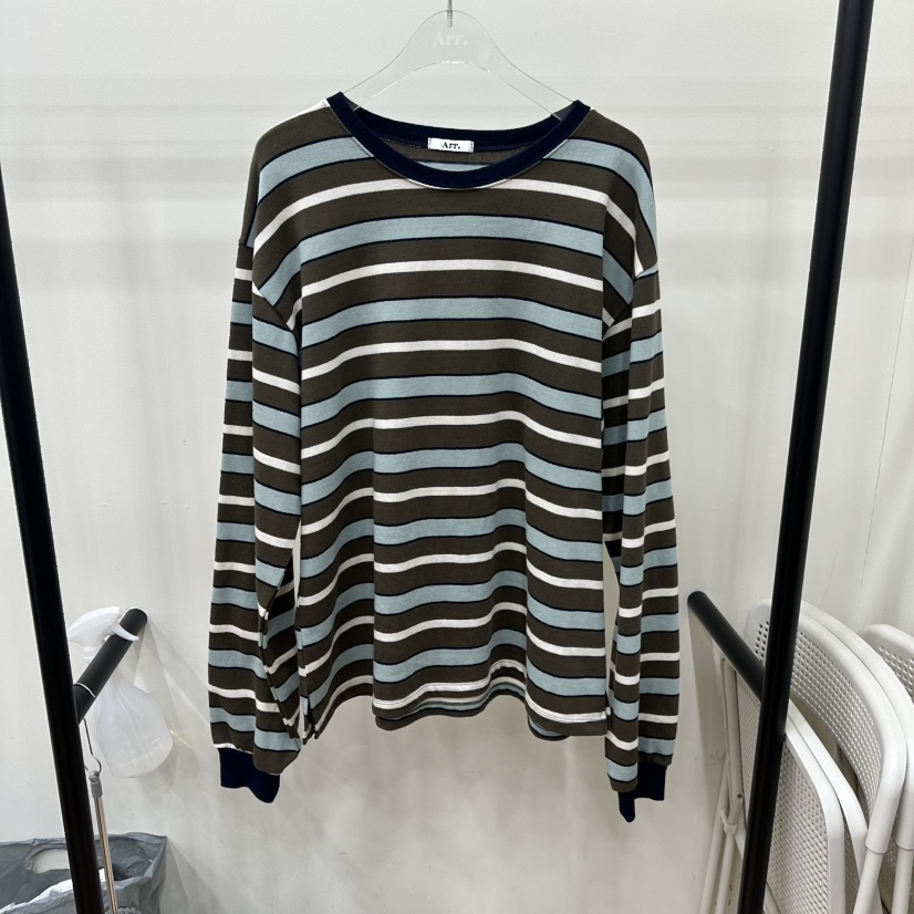 ARR韓國直郵女士新品職業25秋冬推薦熱賣人氣長袖T恤春款ARR長袖T恤圖色2