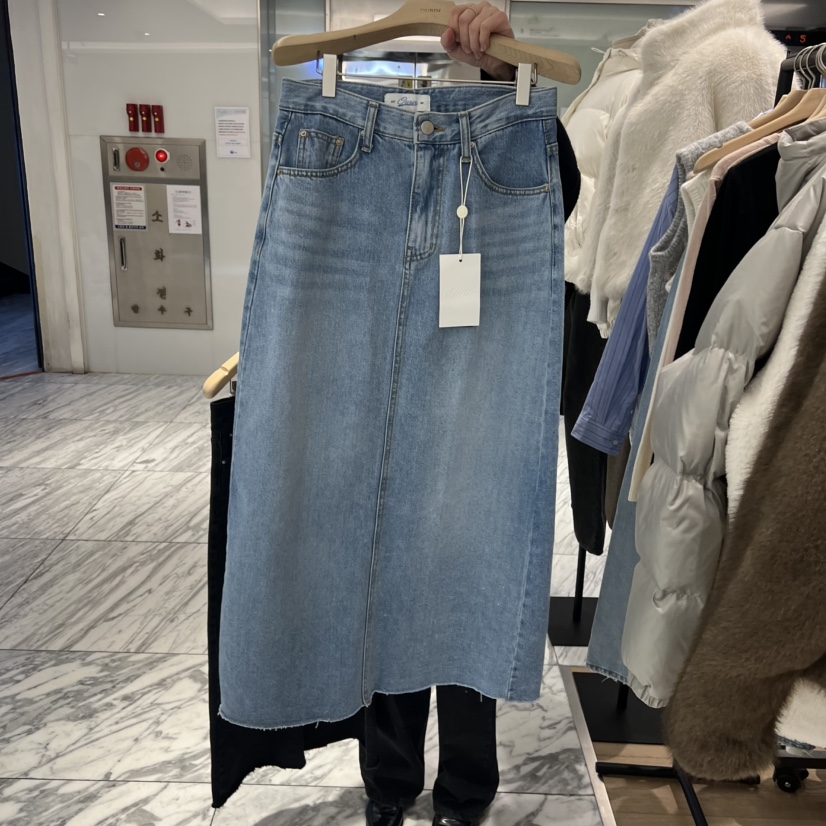 OURIN/THIS IS韓國直郵女裝新品時尚休閑推薦半身裙中短裙OURIN/THIS IS半身裙/中短裙圖色1