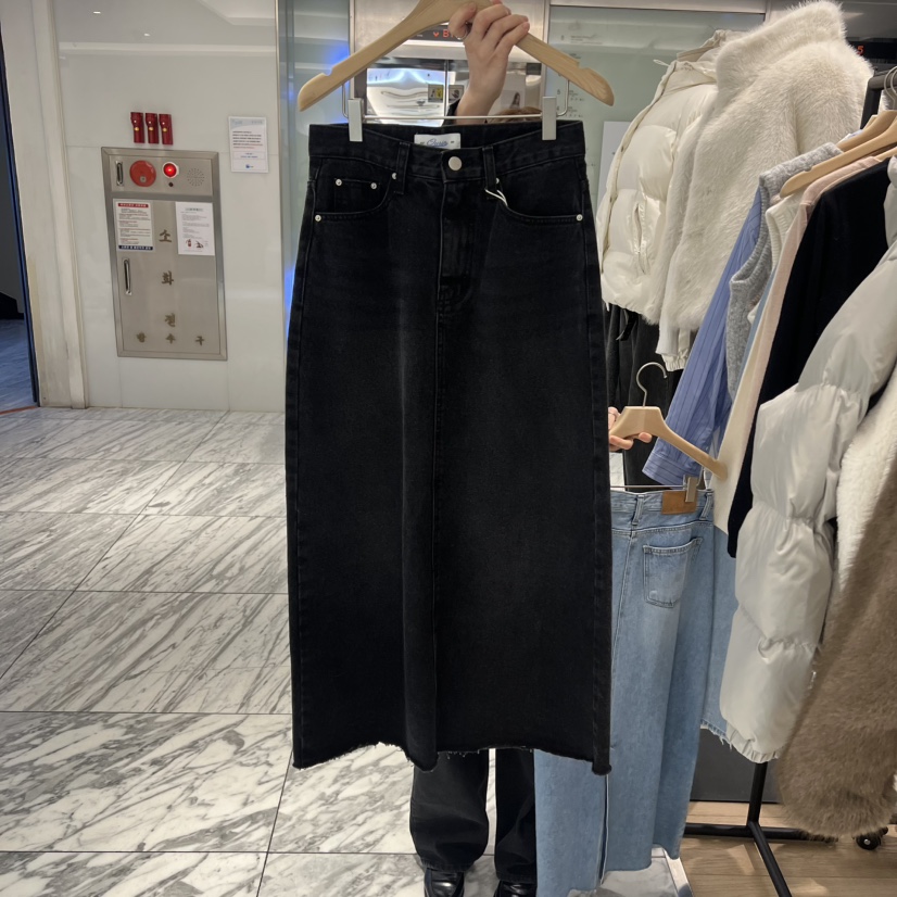 OURIN/THIS IS韓國直郵女裝新品時尚休閑推薦半身裙中短裙OURIN/THIS IS半身裙/中短裙圖色2