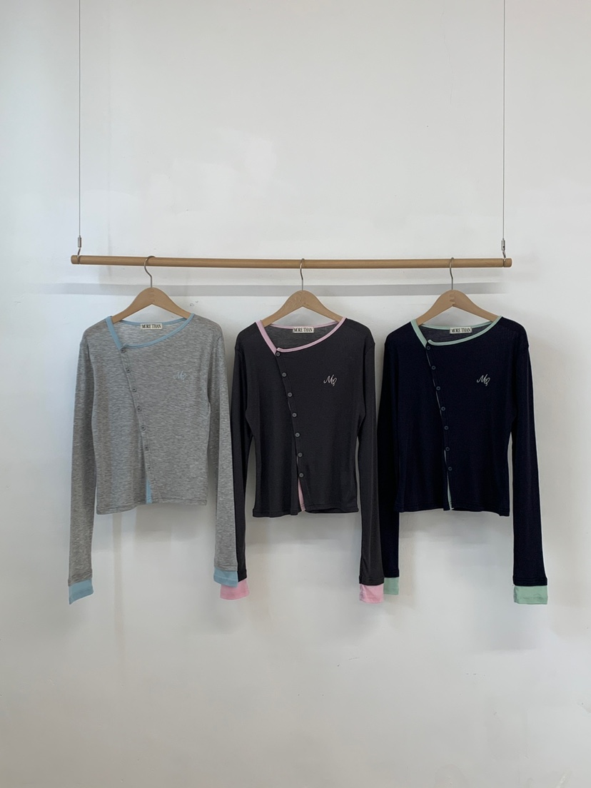 MORE THAN-P東大門直郵女士新款熱賣推薦時尚長袖T恤春款MORE THAN長袖T恤