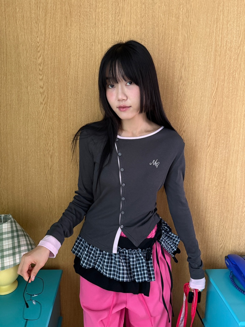 MORE THAN-P東大門直郵女士新款熱賣推薦時尚長袖T恤春款MORE THAN長袖T恤