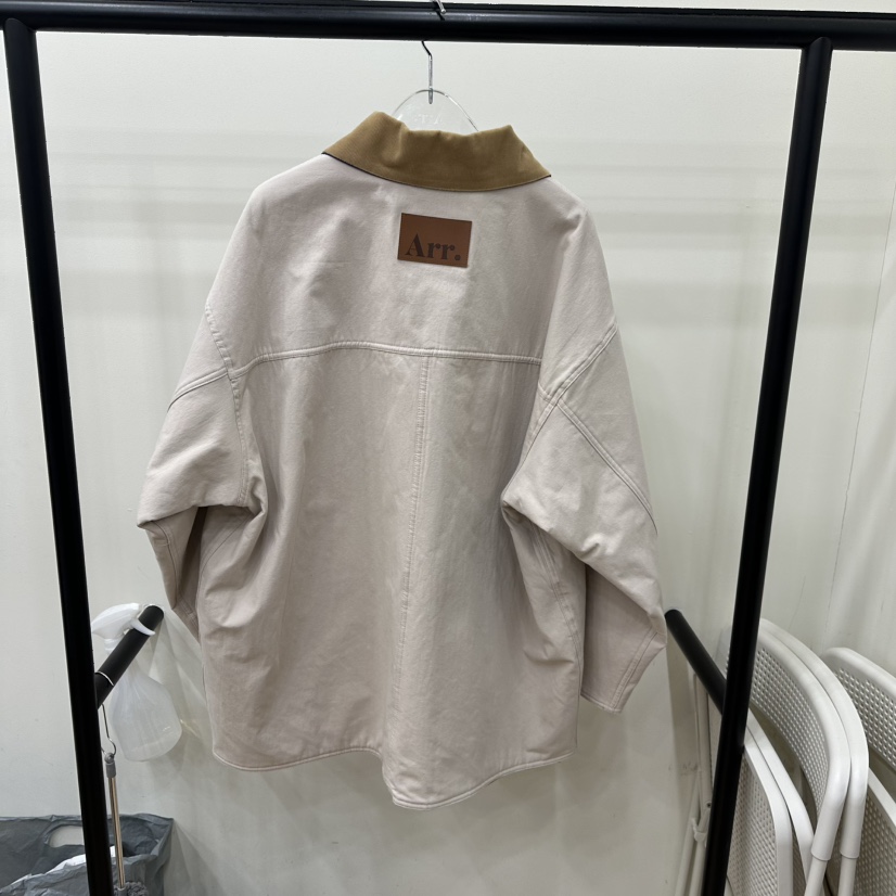 ARR韓國直郵女士新款職業休閑25秋冬時尚夾克兩面穿春款雙面ARR夾克